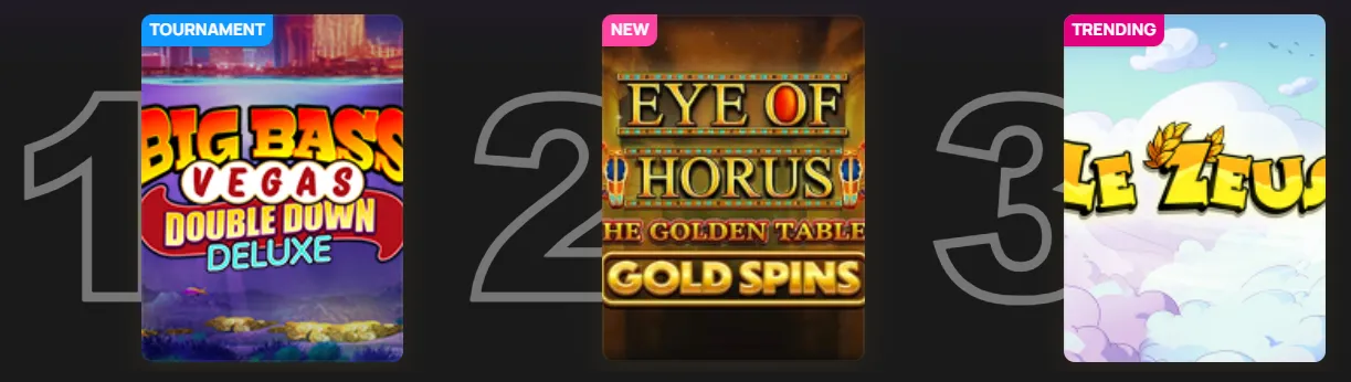 Kwiff Casino Games Top Slots Big Bass Vegas Eye of Horus